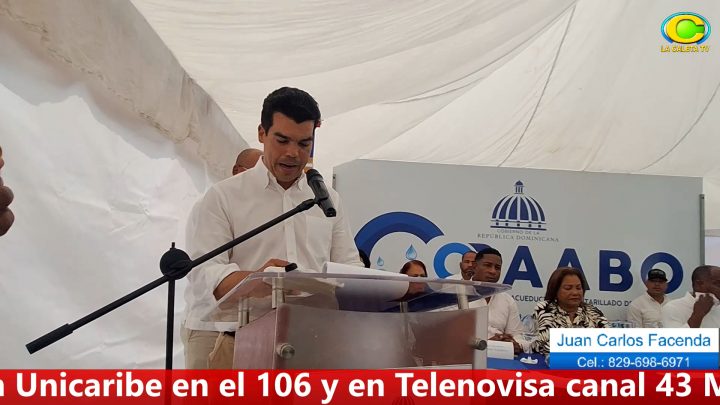 CORAABO DA PRIMER PICAZO AGUEDUCTO MARGEN B.C.